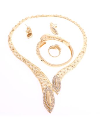 Gold Plated Necklace Set