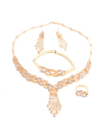 Gold Plated Necklace Set