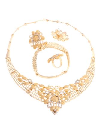 Gold Plated Necklace Set