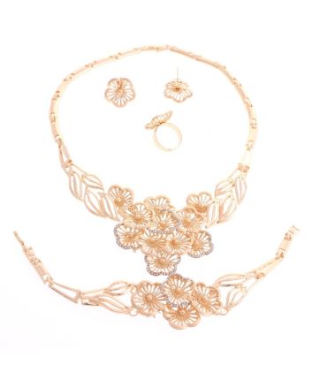 Gold Plated Necklace Set