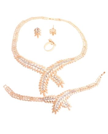 Gold Plated Necklace Set