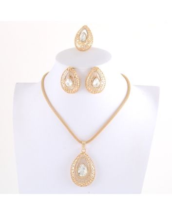 Gold Plated Necklace Set
