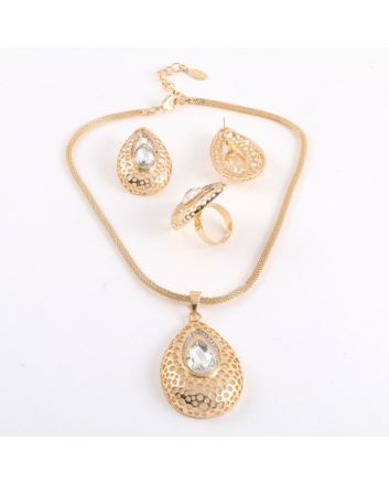 Gold Plated Necklace Set