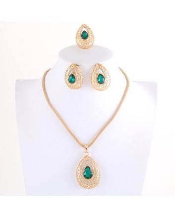 Gold Plated Necklace Set