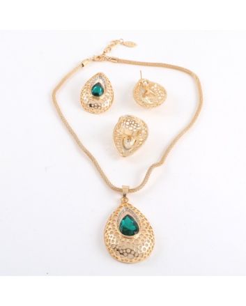 Gold Plated Necklace Set