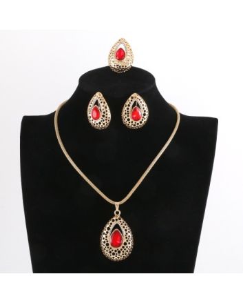 Gold Plated Necklace Set