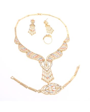 Gold Plated Necklace Set