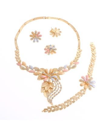 Gold Plated Necklace Set