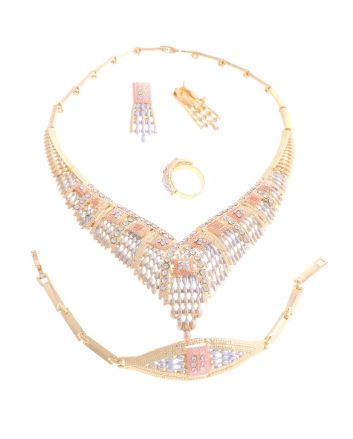 Gold Plated Necklace Set