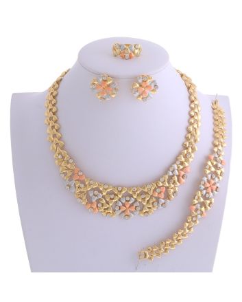 Gold Plated Necklace Set