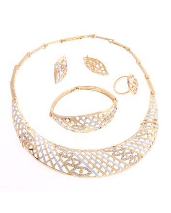 Gold Plated Necklace Set