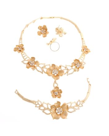 Gold Plated Necklace Set