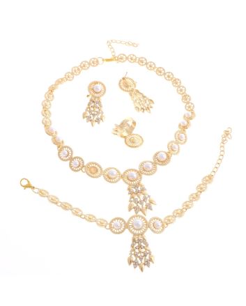 Gold Plated Necklace Set