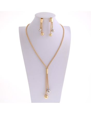 Fashion Necklace Earring Set