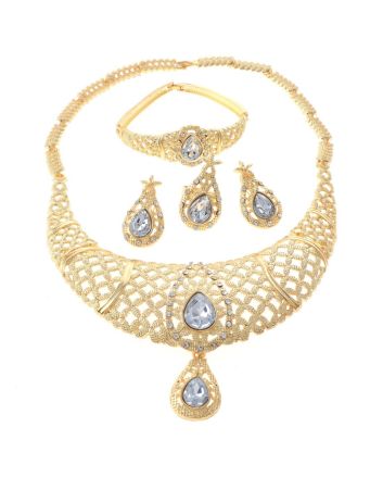 Gold Plated Necklace Set