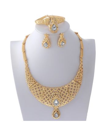 Gold Plated Necklace Set