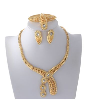 Gold Plated Necklace Set