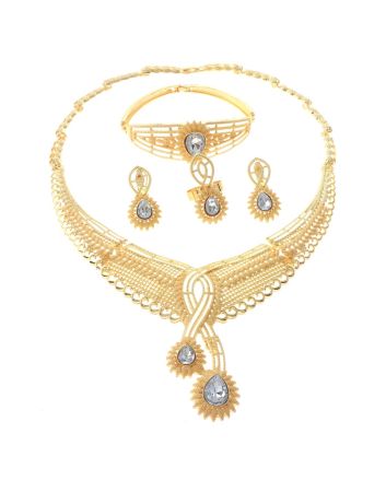 Gold Plated Necklace Set