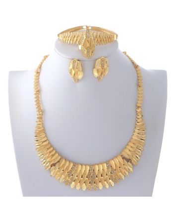 Gold Plated Necklace Set