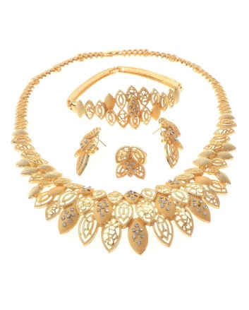 Gold Plated Necklace Set