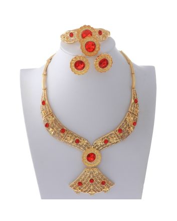 Gold Plated Necklace Set
