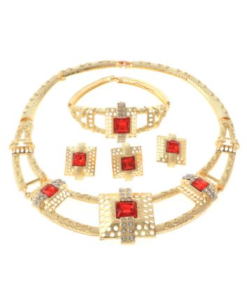 Gold Plated Necklace Set