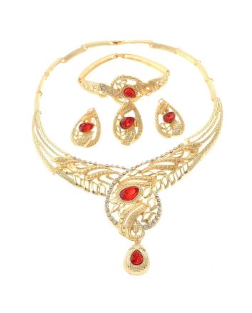 Gold Plated Necklace Set
