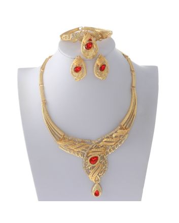 Gold Plated Necklace Set