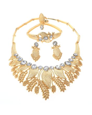 Gold Plated Necklace Set