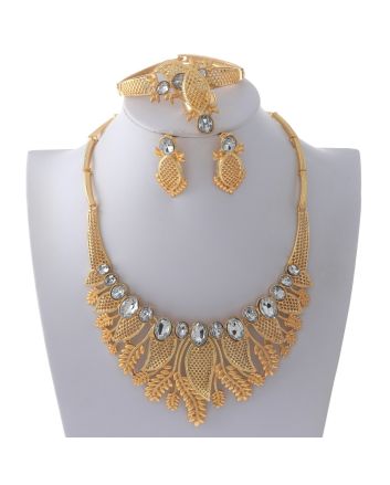 Gold Plated Necklace Set