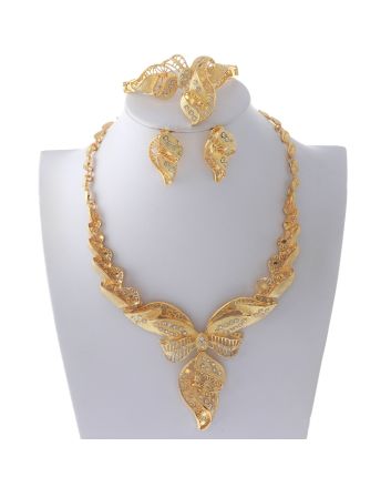 Gold Plated Necklace Set