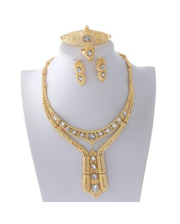 Gold Plated Necklace Set