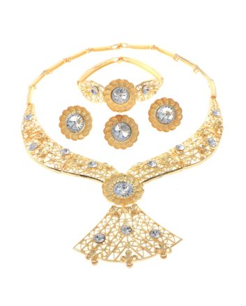 Gold Plated Necklace Set