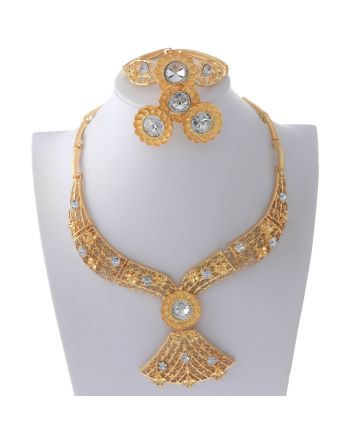 Gold Plated Necklace Set