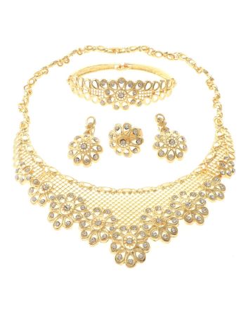Gold Plated Necklace Set