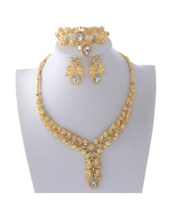 Gold Plated Necklace Set