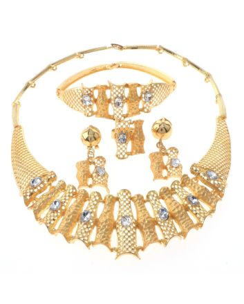 Gold Plated Necklace Set