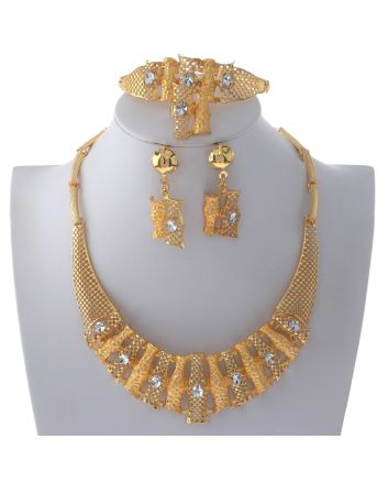 Gold Plated Necklace Set