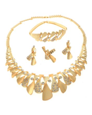 Gold Plated Necklace Set