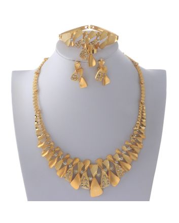 Gold Plated Necklace Set