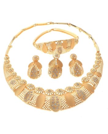 Gold Plated Necklace Set