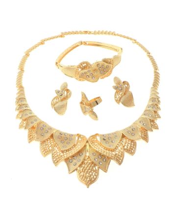 Gold Plated Necklace Set