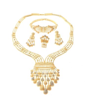 Gold Plated Necklace Set