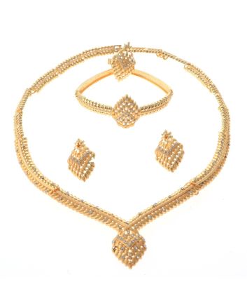 Gold Plated Necklace Set
