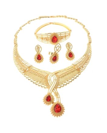 Gold Plated Necklace Set