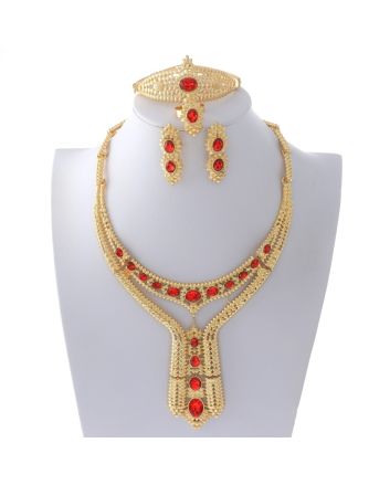 Gold Plated Necklace Set