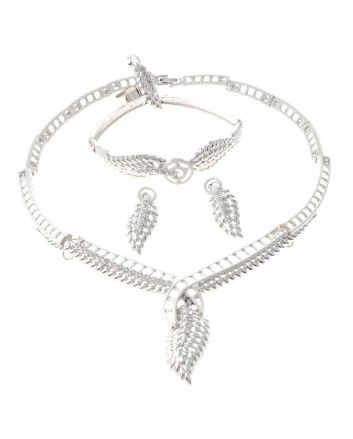 Silver Plated Necklace Set