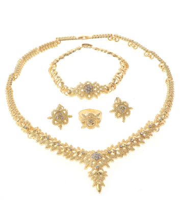 Gold Plated Necklace Set