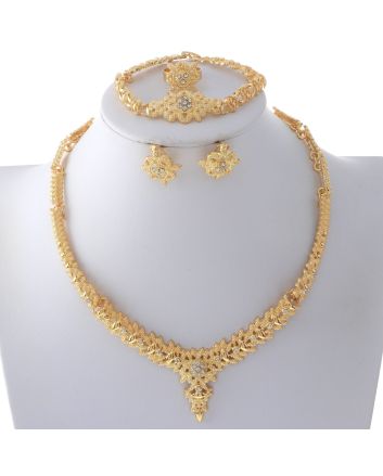 Gold Plated Necklace Set