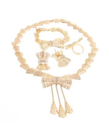 Gold Plated Necklace Set